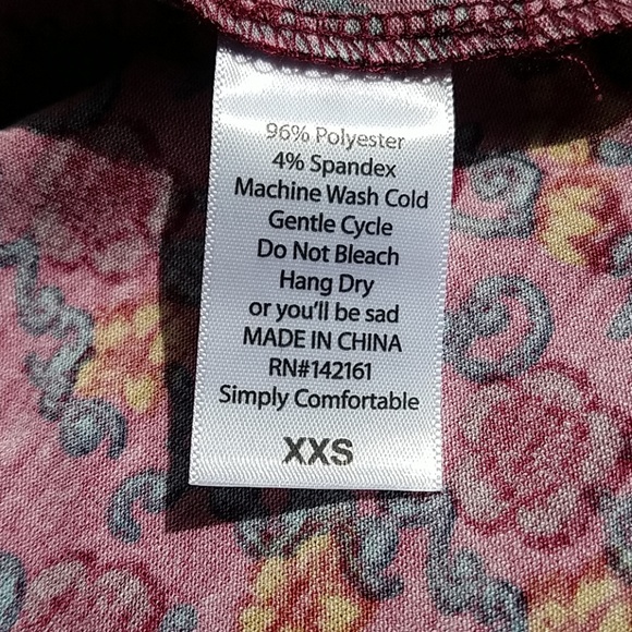 Lularoe XXS Irma NWT - Picture 3 of 3